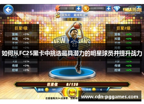 如何从FC25黑卡中挑选最具潜力的明星球员并提升战力