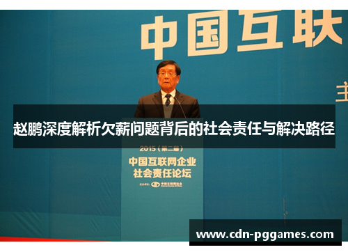 赵鹏深度解析欠薪问题背后的社会责任与解决路径